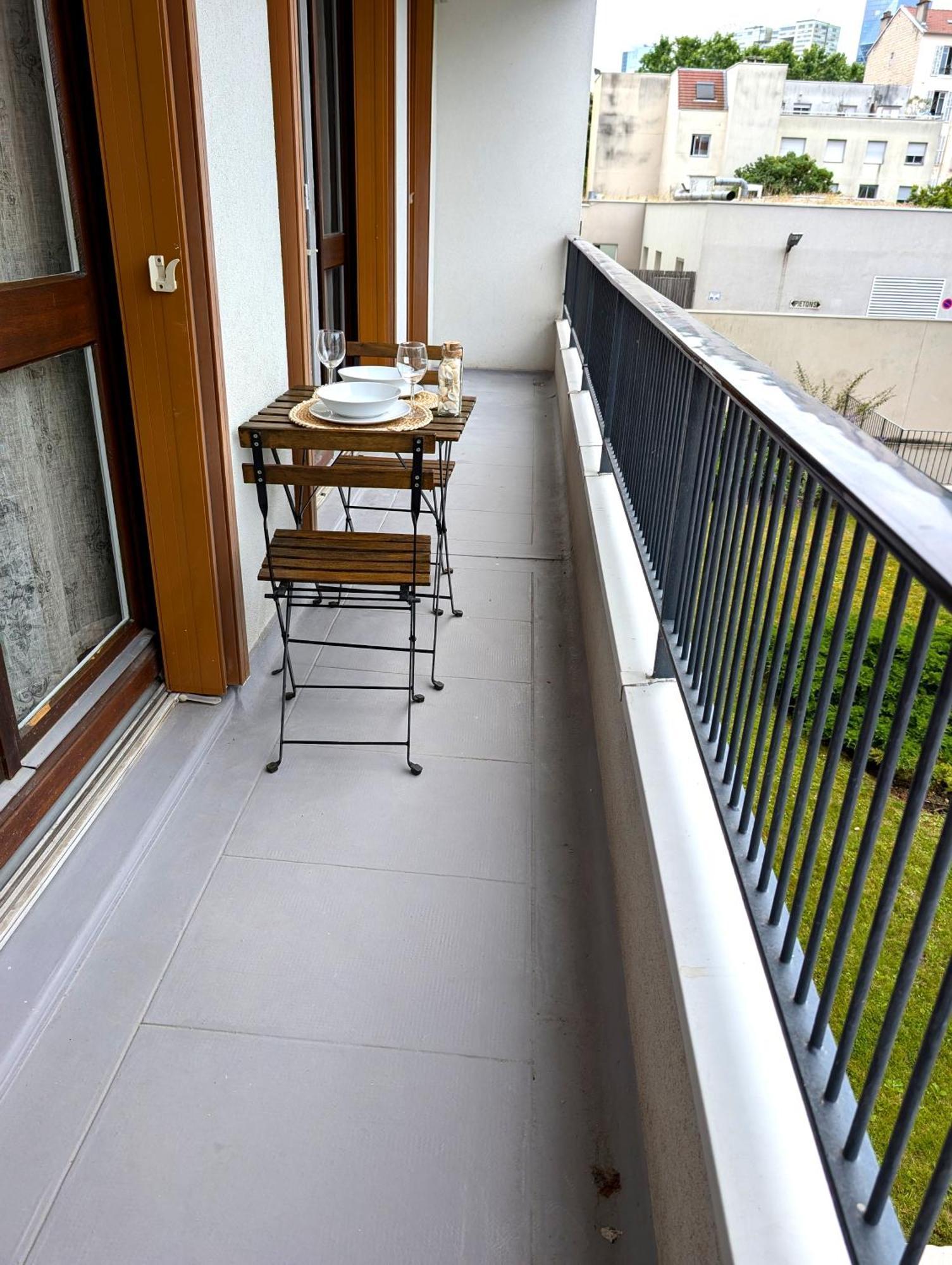 Evasion La Defense - Balcon & Wi-Fi, A 10 Min De Paris Lejlighed Courbevoie Eksteriør billede